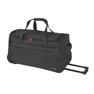 Borsone grande da viaggio con ruote e carrello - Blu