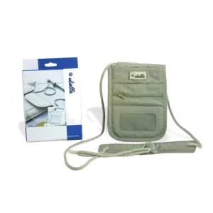 Portapassaporto da collo - Beige